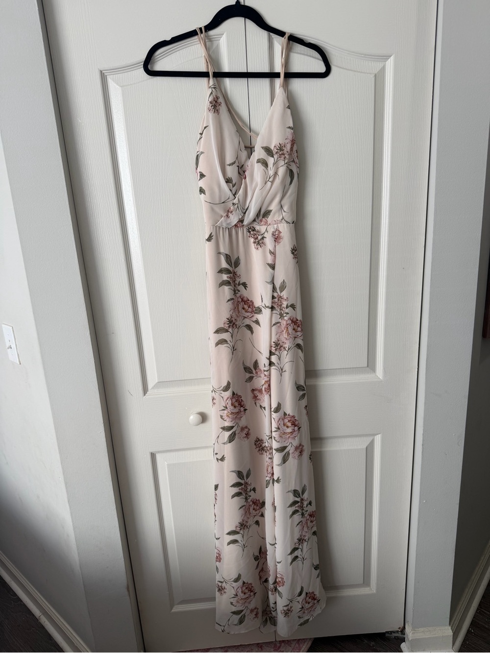 Windsor Blush Floral Wrap Maxi Dress - Picture 3 of 7